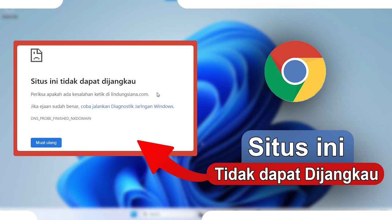 Cara Mengatasi Situs Tidak Dapat Dijangkau